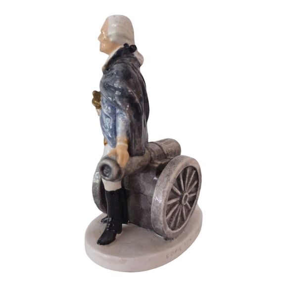Sebastian Miniatures George Washington with Canon by W. Baston 1947 - Picture 12 of 14